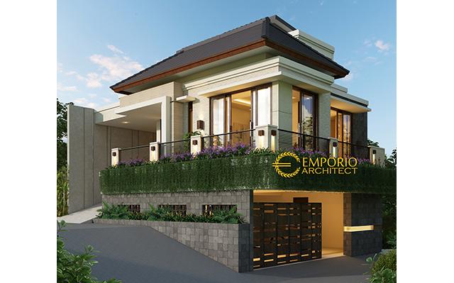 Desain Rumah Villa Bali 3 Lantai Bapak Ilham di  Bogor, Jawa Barat