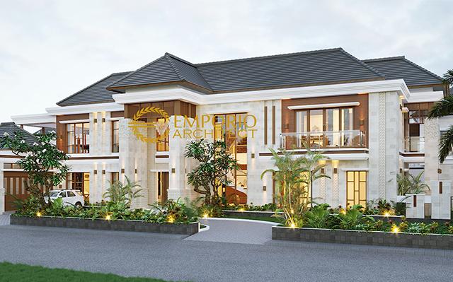 Desain Rumah Villa Bali 2 Lantai Mr. Dawood di  Brunei Darussalam