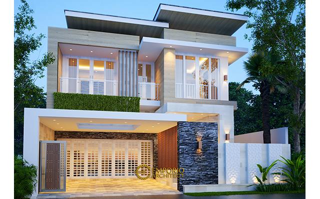 Desain Rumah Modern 2 Lantai Bapak Dwi Irawan di  Cirebon, Jawa Barat