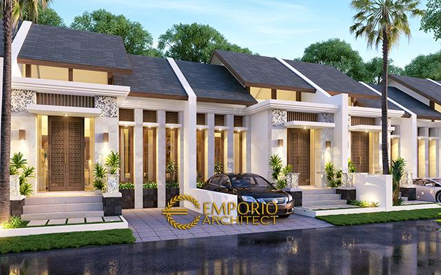 Desain Perumahan Villa Bali 1 Lantai Bapak Andrey di  Jakarta