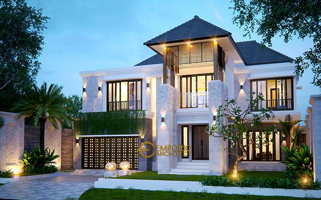 Desain Rumah Villa Bali 2 Lantai Bapak Jos di  Pekanbaru