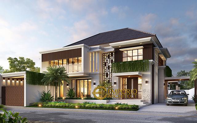 Desain Rumah Villa Bali 2 Lantai Bapak Muhajir di  Aceh