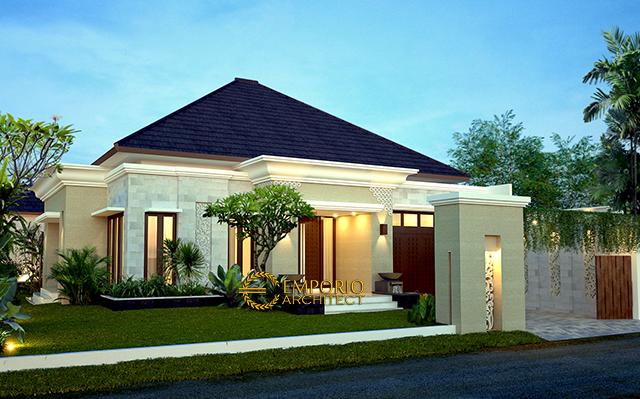 Desain Rumah Villa Bali 1 Lantai Bapak Toha di  Sumatera Utara