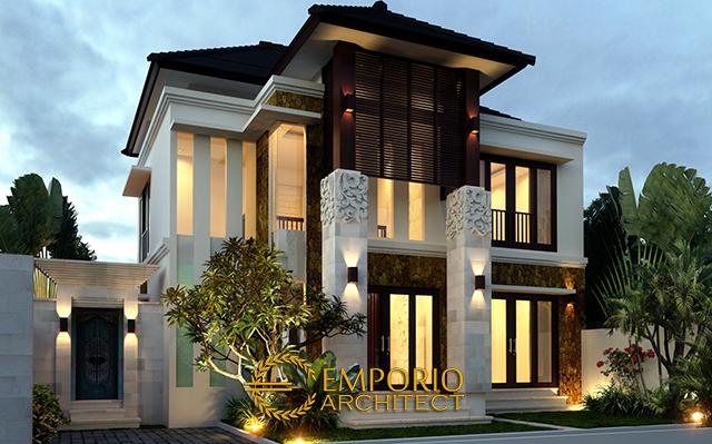 Desain Rumah Villa Bali 2 Lantai Ibu Ketut Maryani di  Tegal Cupek, Kuta Utara