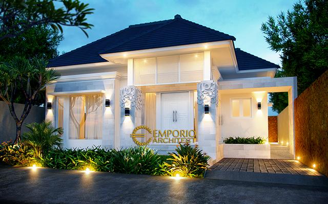 Desain Rumah Villa Bali 1 Lantai Ibu Silvia di  Singaraja, Bali