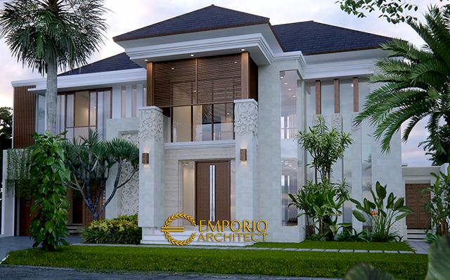 Desain Rumah Villa Bali 2 Lantai Ibu Yusoa di  Bekasi, Jawa Barat