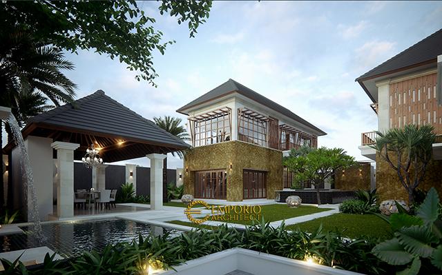 Desain Villa Style Villa Bali 2 Lantai Bapak Made Iwan di  Denpasar, Bali