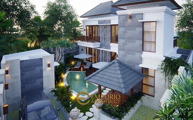 Desain Villa Style Villa Bali 2 Lantai Bapak Mayor di  Jimbaran, Bali