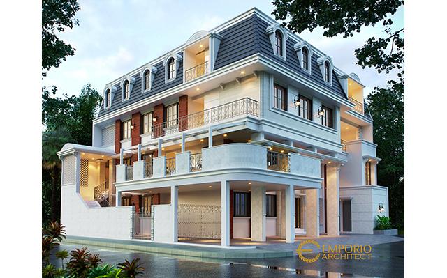 Mr. Emil Mediterranean Boarding House 4 Floors Design - Jakarta