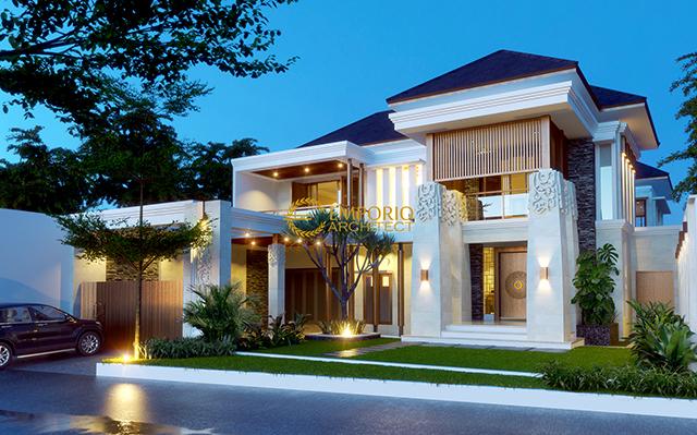 Desain Rumah Villa Bali 2 Lantai Bapak Buddy di  Jakarta