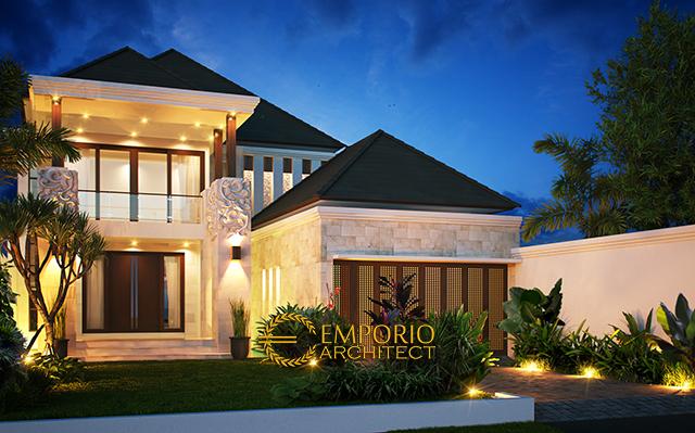 Desain Rumah Villa Bali 2 Lantai Bapak Ginting di  Mamuju, Sulawesi Barat