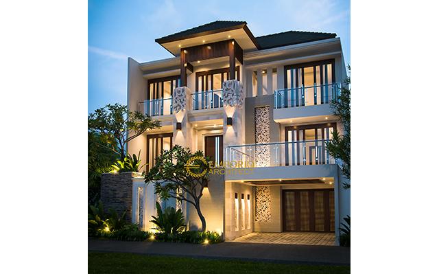 Desain Rumah Villa Bali 3 Lantai Bapak Leo di  Bintaro, Tangerang