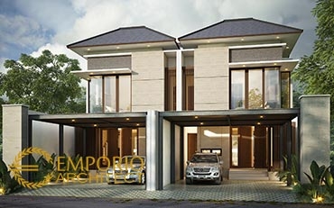 desain rumah villa bali 2 lantai bapak komang adi ii di