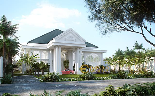 Desain Rumah Classic 2 Lantai Bapak Mulyadi di  Banten