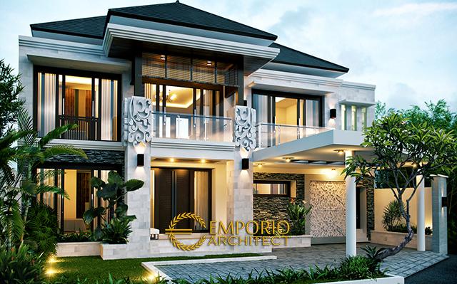 Desain Rumah Villa Bali 2 Lantai Bapak Restoq di  Cilangkap, Jakarta Timur