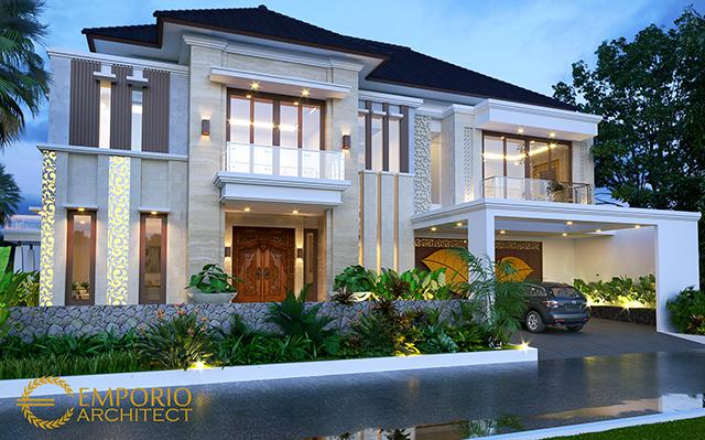 Mr. Arif Villa Bali House 2.5 Floors Design - Jakarta Selatan