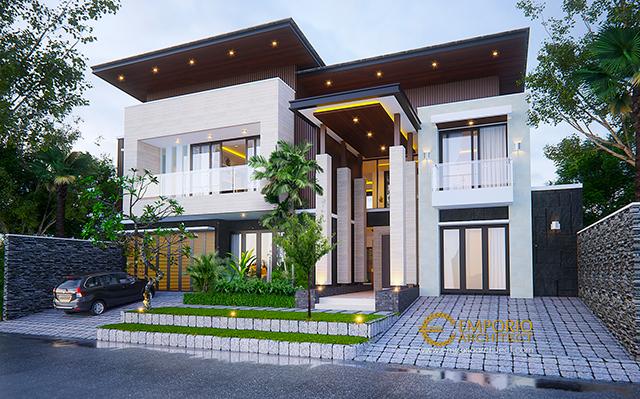 Desain Rumah Modern 2 Lantai Bapak Aheng di  Kelapa Gading, Jakarta Utara