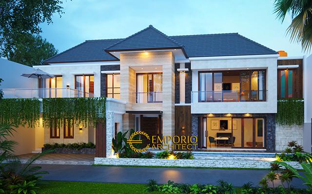 Desain Kompleks Villa Modern 2 Lantai Ibu Lenny (Seminyak East Development) di  Badung, Bali