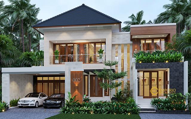 Desain Rumah Modern 2 Lantai Bapak Sigit II di  Madiun, Jawa Timur