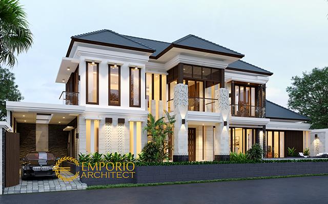 Desain Rumah Villa Bali 2 Lantai Ibu Ratna di  Mengwi, Bali