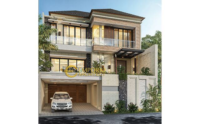 Desain Rumah Modern 3 Lantai Bapak Deni di  Pulomas, Jakarta Timur