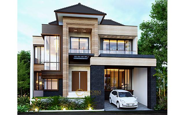 Desain Rumah Modern 2 Lantai Bapak Kiki di  Semarang, Jawa Tengah