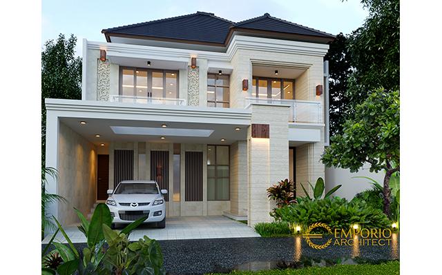 Desain Rumah Villa Bali 2 Lantai Bapak Fahmi II di  Sidoarjo, Jawa Timur