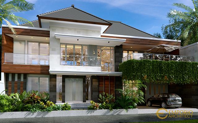 Desain Rumah Modern 2 Lantai Bapak Hence di  Sukoharjo, Jawa Tengah