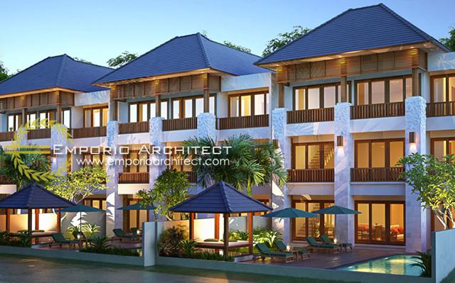 Desain Volcom Residence Style Villa Bali 3 Lantai di  Jimbaran, Bali