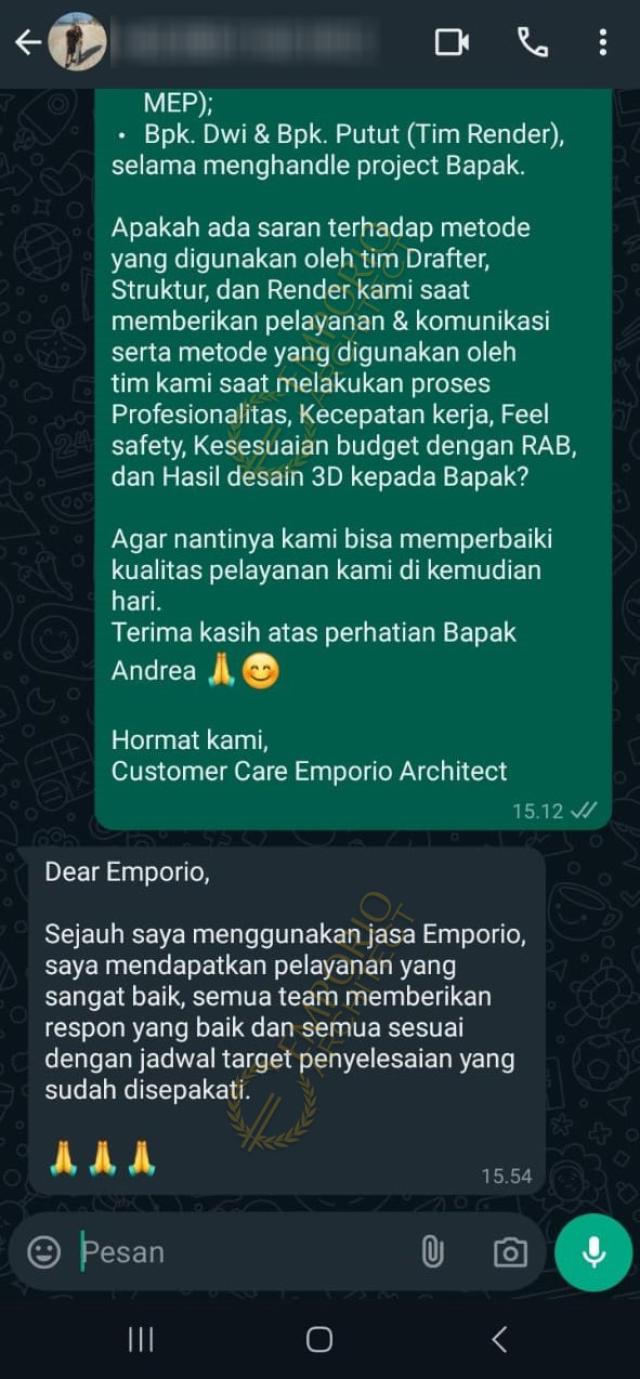 Testimonial Desain Rumah Klasik 4 Lantai Bapak ANR 1956