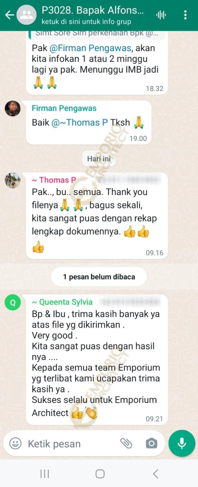 Testimonial Desain Rumah Villa Bali Modern 4 Lantai Bapak AFS dan Bapak TMS 1736