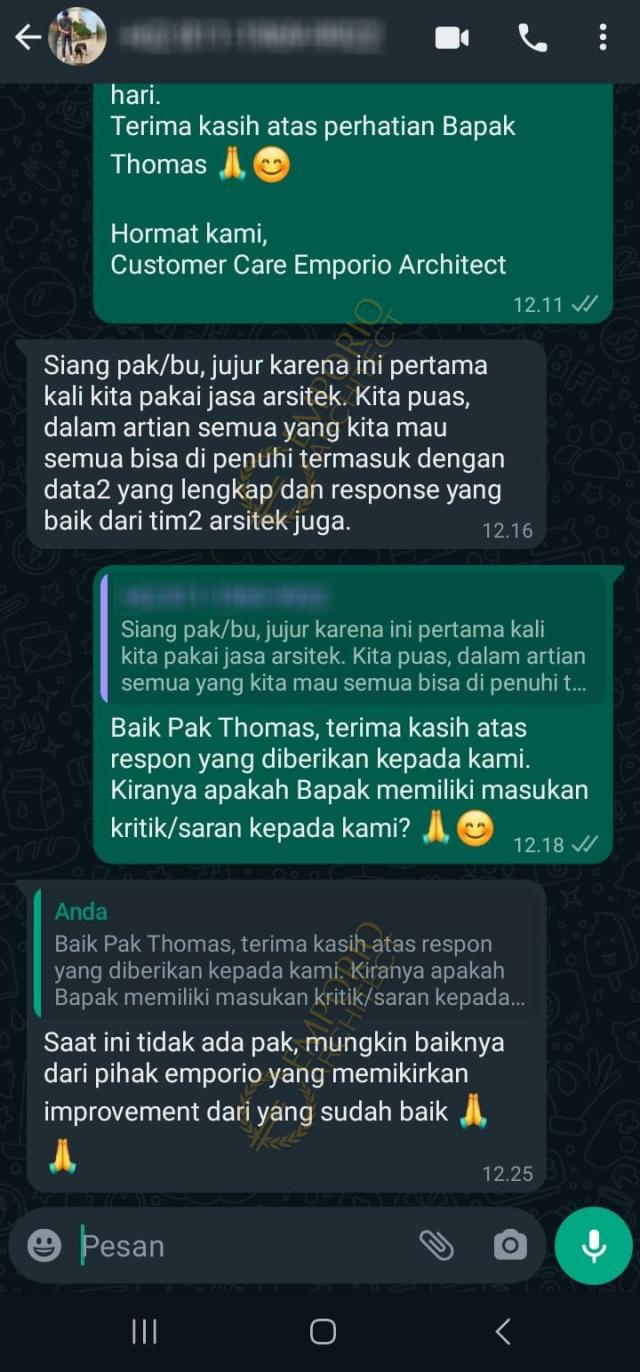 Testimonial Desain Rumah Villa Bali Modern 4 Lantai Bapak AFS dan Bapak TMS 1736