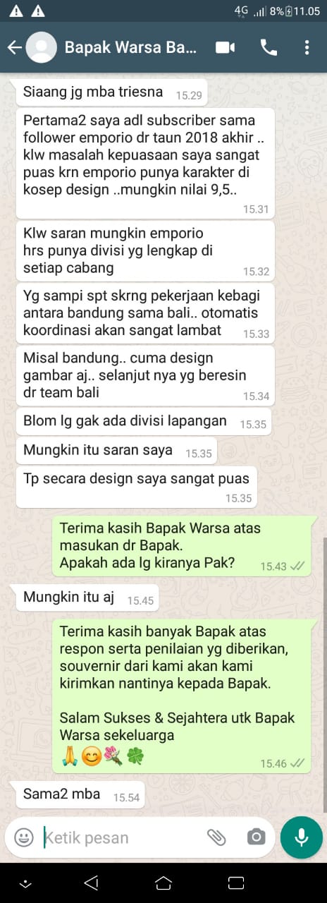 Testimonial Desain Rumah Villa Bali 2 Lantai Bapak Warsa