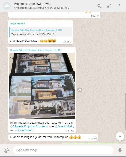 Testimonial Desain Rumah Modern 2 Lantai Bapak Dwi Irawan