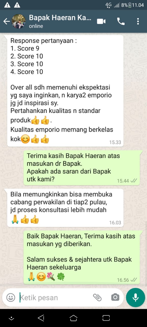 Testimonial Desain Rumah Villa Bali 2 Lantai Bapak Haeran di  Kota Baru, Kalimantan Selatan