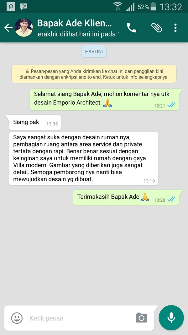 Testimonial Desain Rumah Villa Bali 3 Lantai Bapak Ade di  Gianyar, Bali