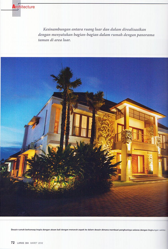 Ulasan Media - Ulasan Media Majalah Laras A Sense Of Tropical House