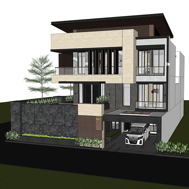 Konsep 3D Rumah 5