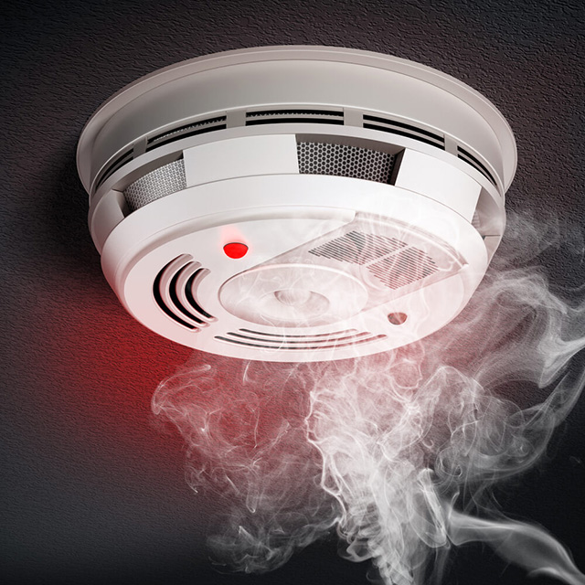 Smoke and fire detector