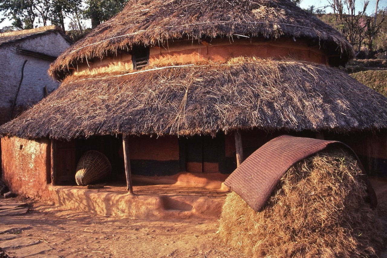 Roundhouses, Rural Nepal