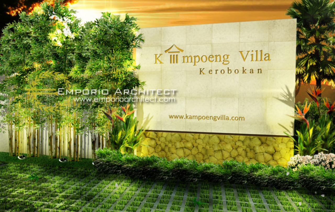 Desain Kampoeng Villas Style Villa Bali 2 Lantai Di Kerobokan, Bali ...