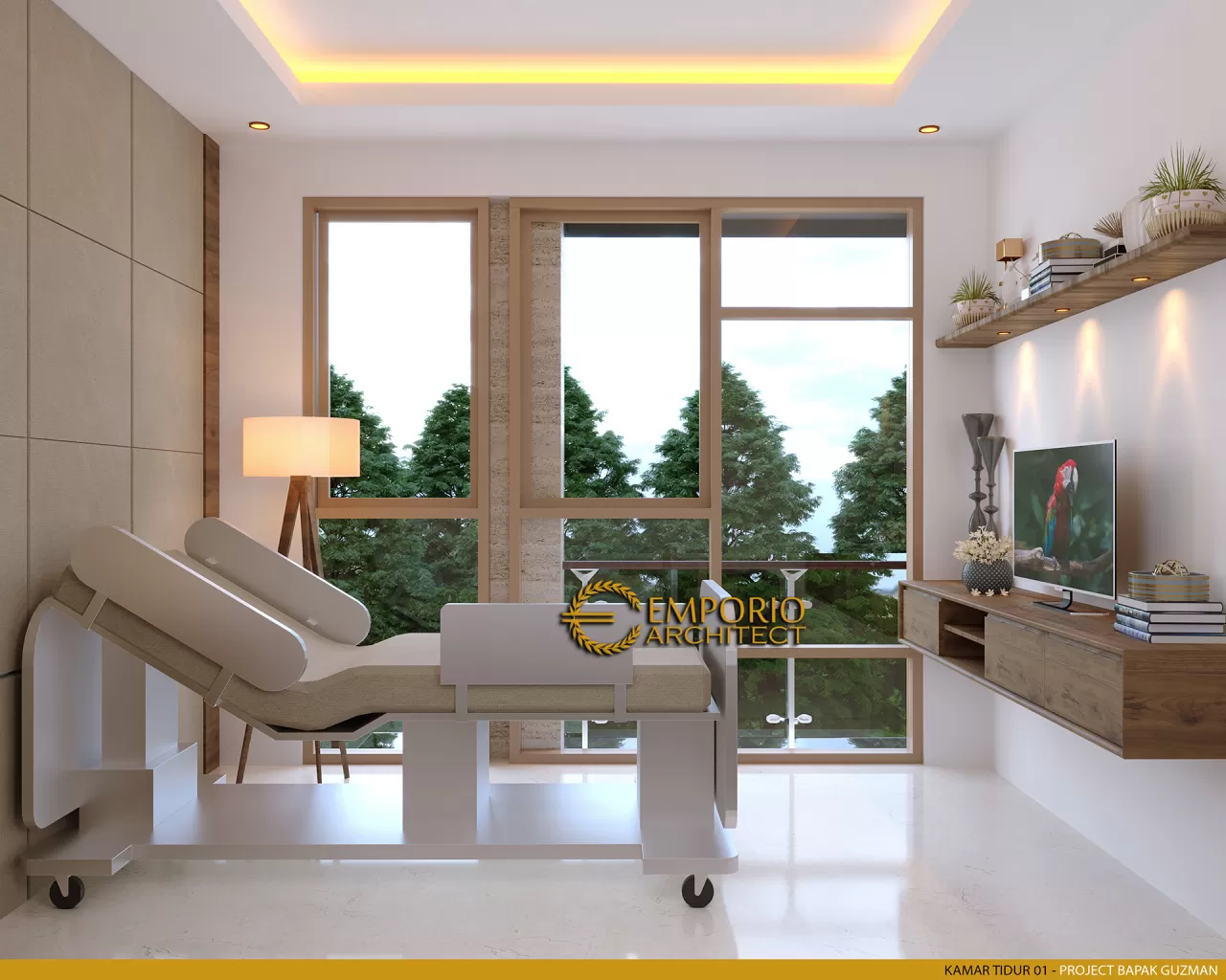 Desain Interior Klinik Bergaya Modern 