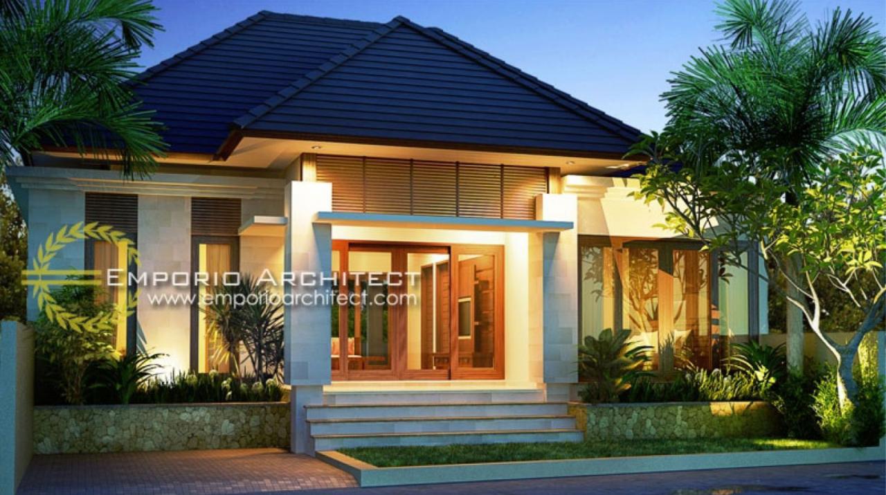 Mr. Basuki Villa Bali House 1 Floor Design - Lombok