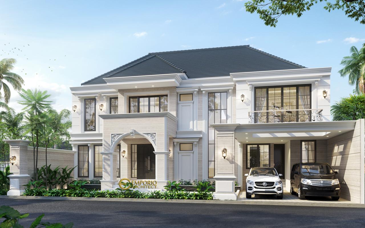 Mr. Hartowo Classic House 2 Floors Design - Balikpapan, Kalimantan Timur