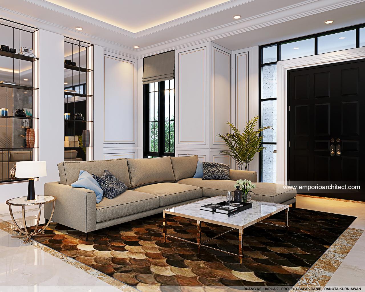 Mr Daniel Danuta Kurniawan Ii Classic House Floors Design Jakarta