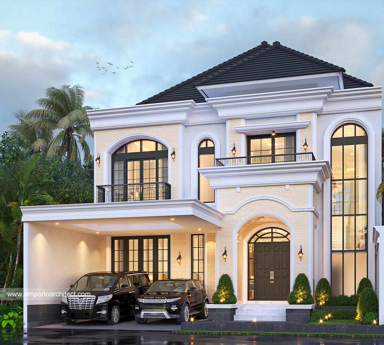 Mrs. FNY 1425 Classic House 2 Floors Design - Surabaya 27831 - Home ...