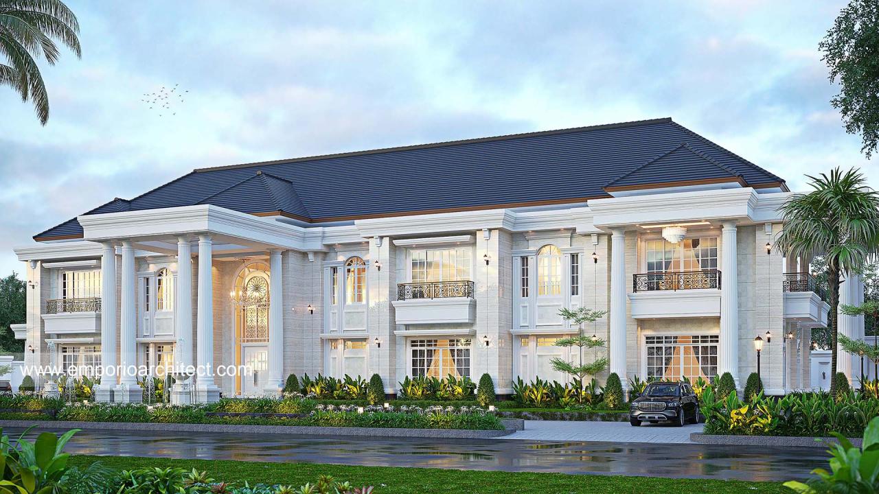 Mrs. RMT Classic House 2 Floors Design - Kalimantan Selatan