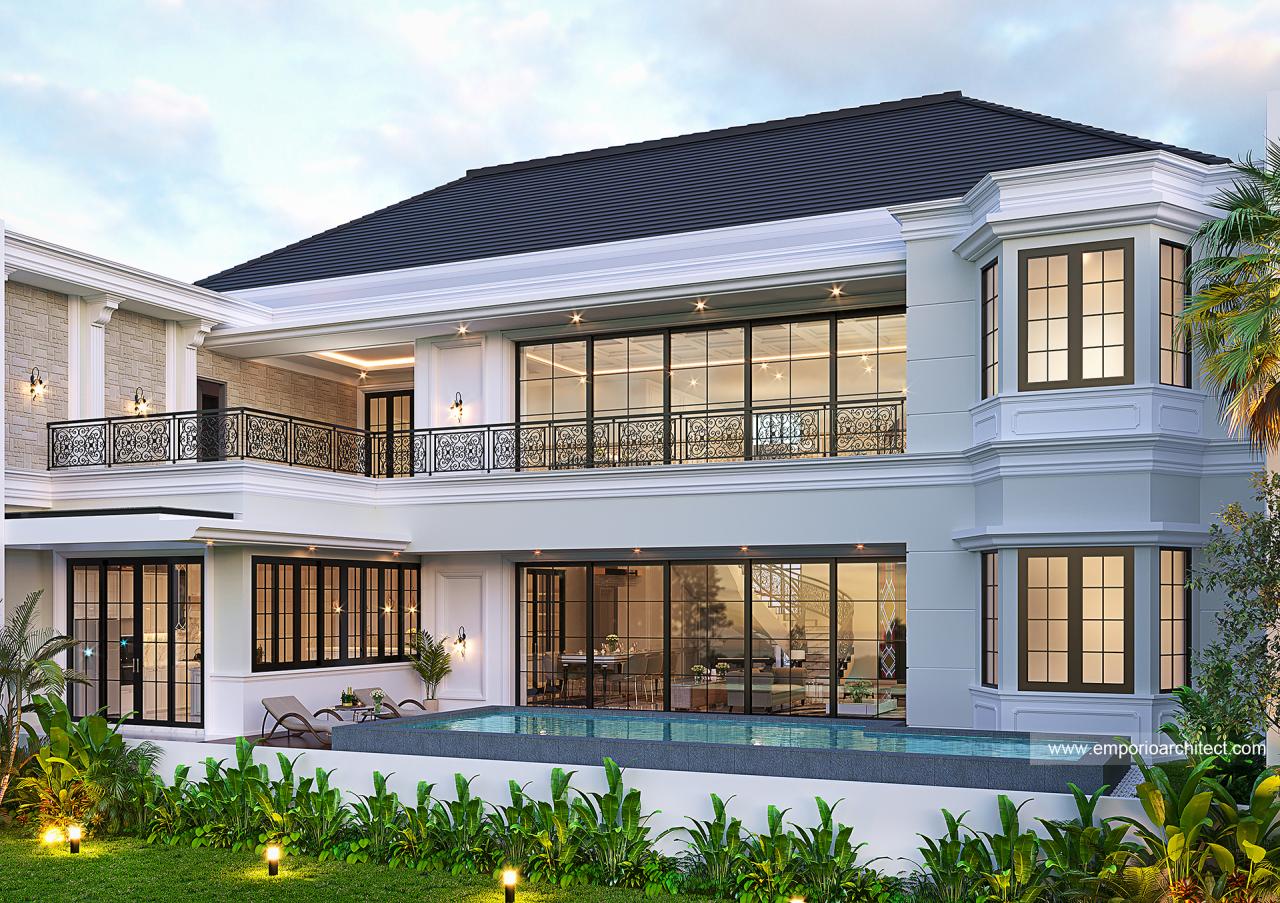 Mr. MTS Classic Mediterranean House 2 Floors Design - Jakarta 14898 ...