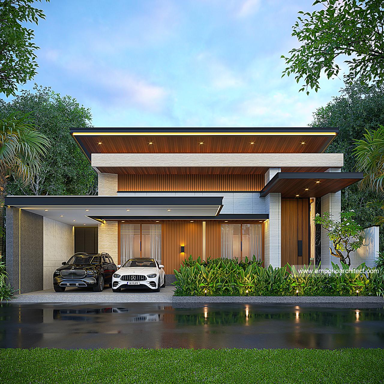 #modernhousefacade - Mr. RST Modern House 1 Floor Design - Bantul ...