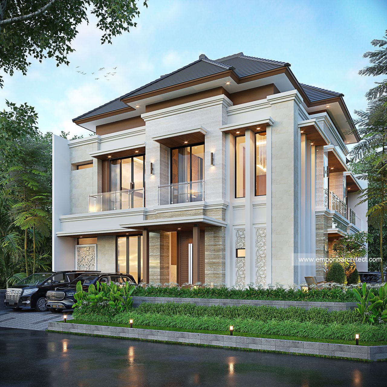 Mr. MLD Modern House 2 Floors Design - Tangerang